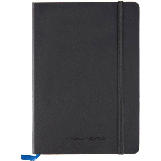 Тетрадь PIQUADRO A5 в линейку, чёрная AC4867RA/N
